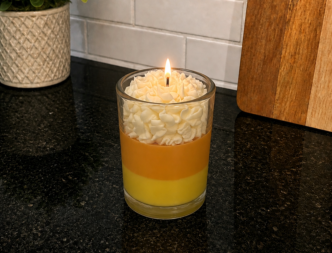 Candy Corn Candle