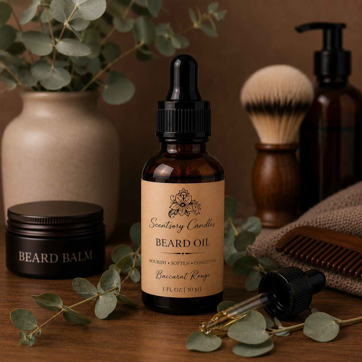 Baccarat Rouge Beard Oil