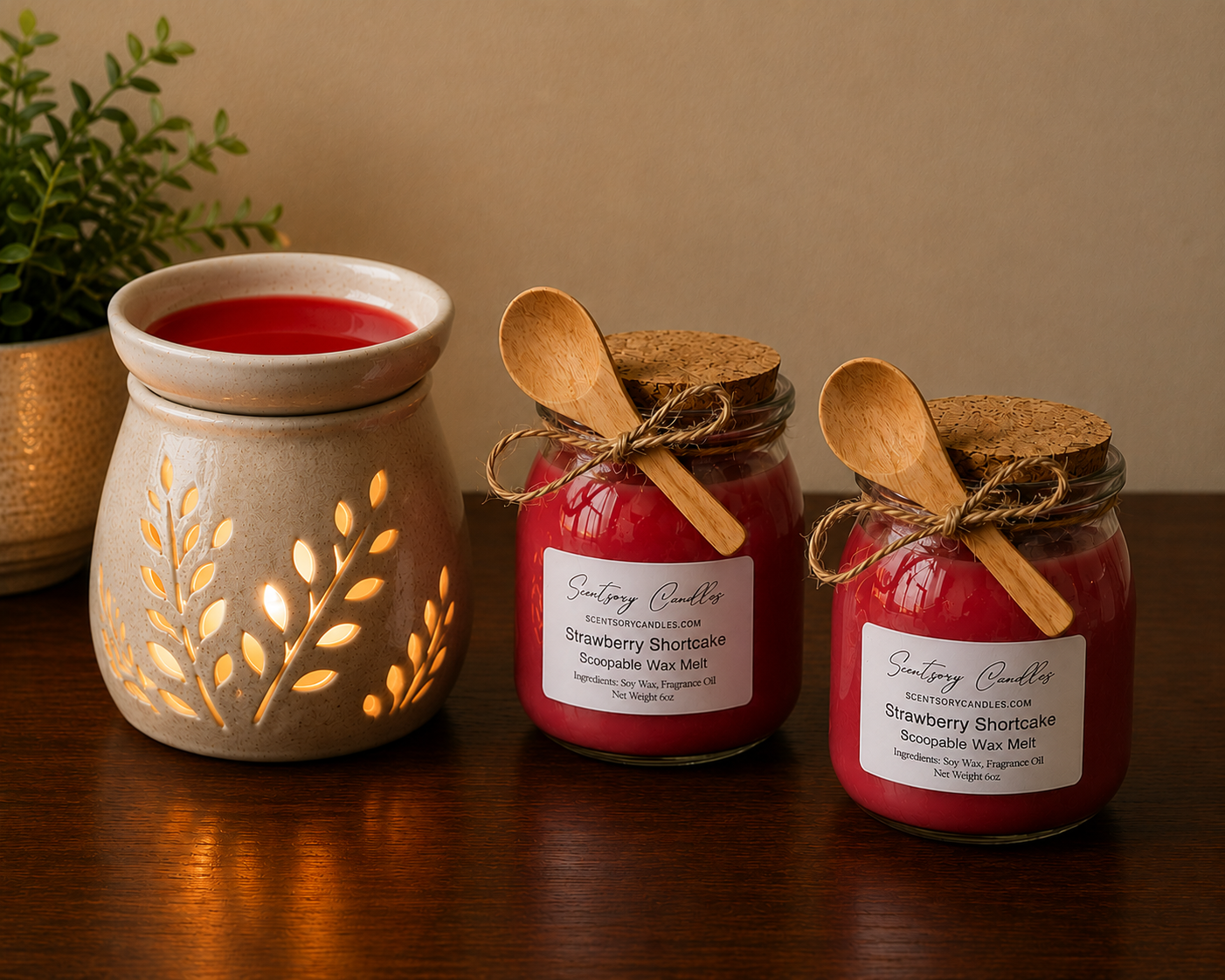 Strawberry Cake Scoopable Wax Melts