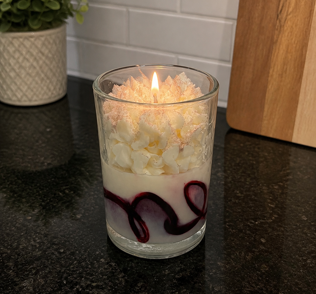 Black Cherry and Vanilla Candle