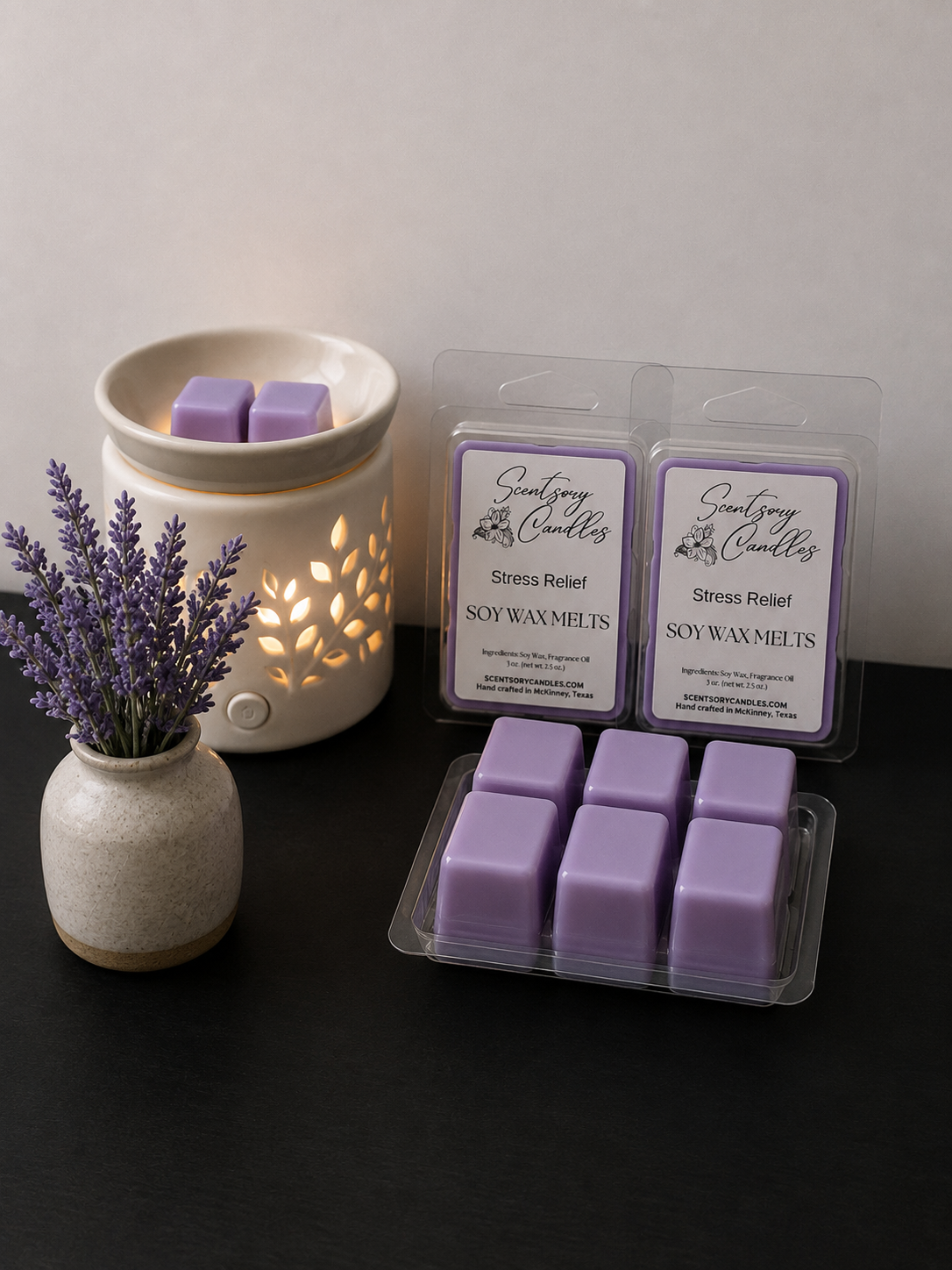 Stress Relief Lavender Wax Melt