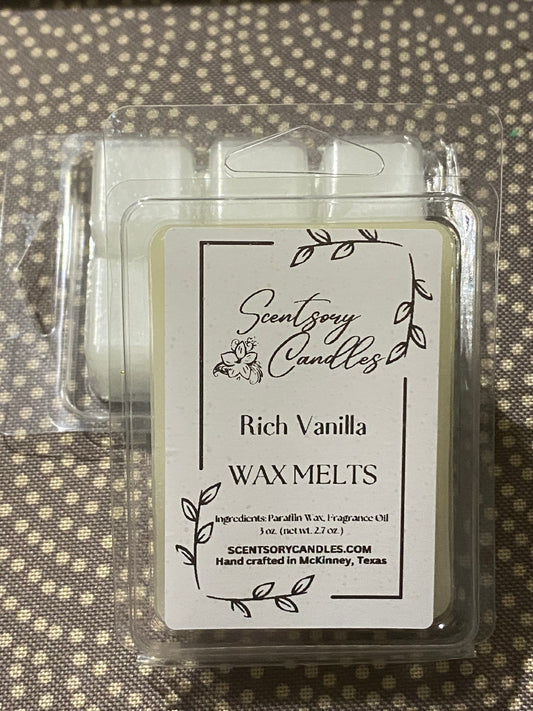 Rich Vanilla Wax Melt