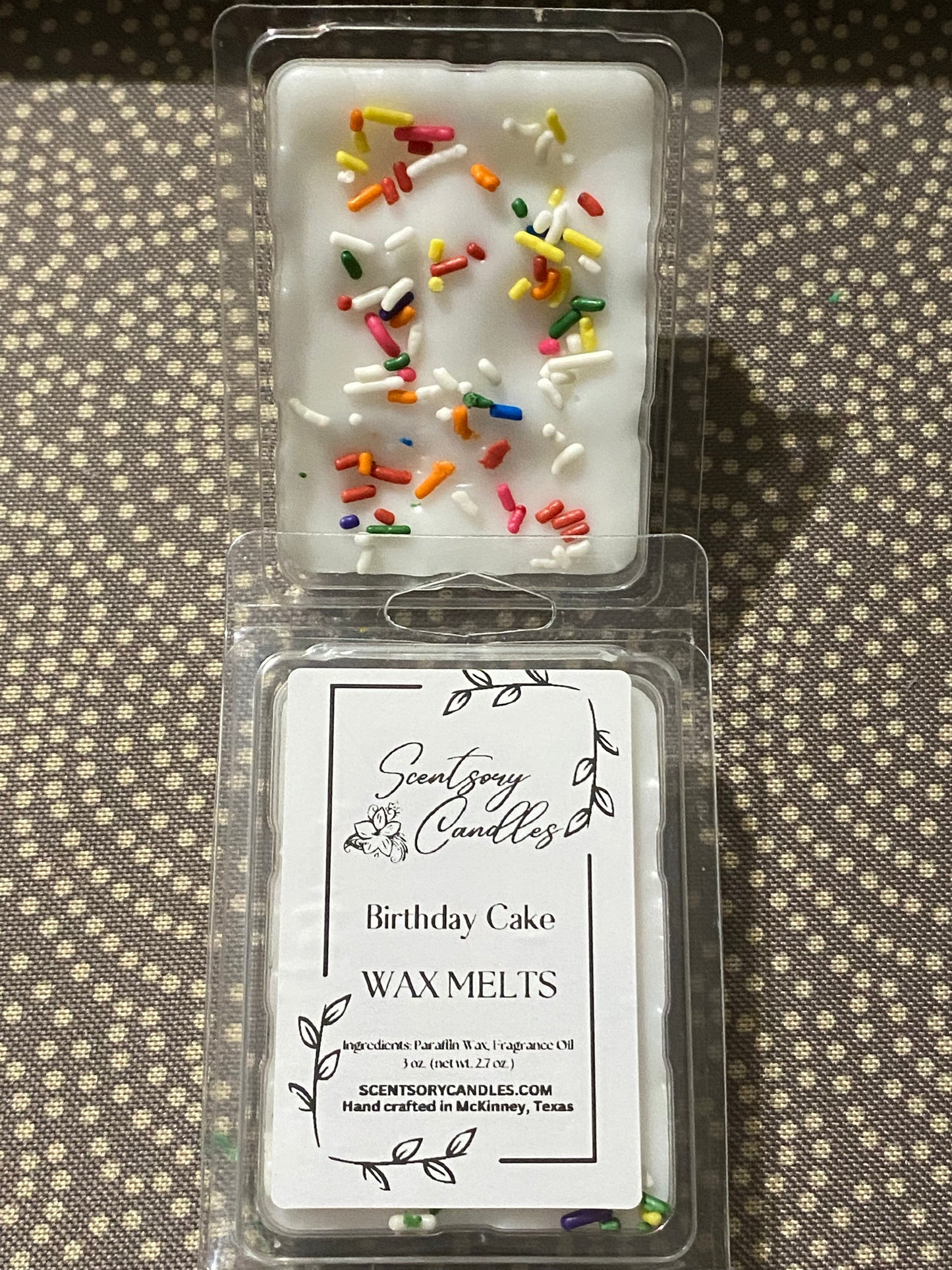 Birthday Cake Wax Melt