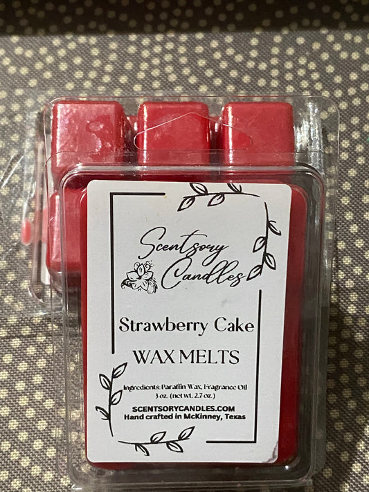 Strawberry Cake Wax Melt
