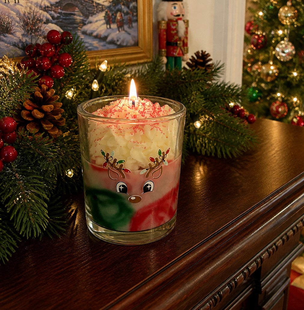 Reindeer Cranberry Chutney Candle