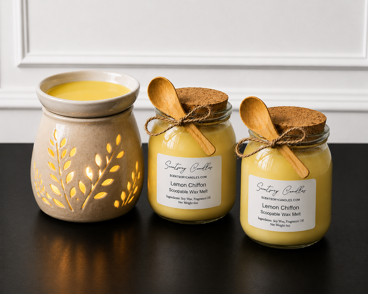 Lemon Chiffon Scoopable Wax Melts