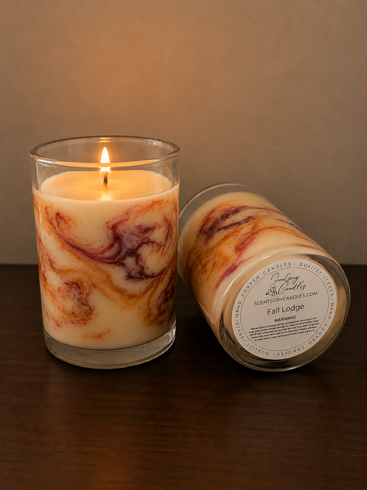 Fall Lodge Candle