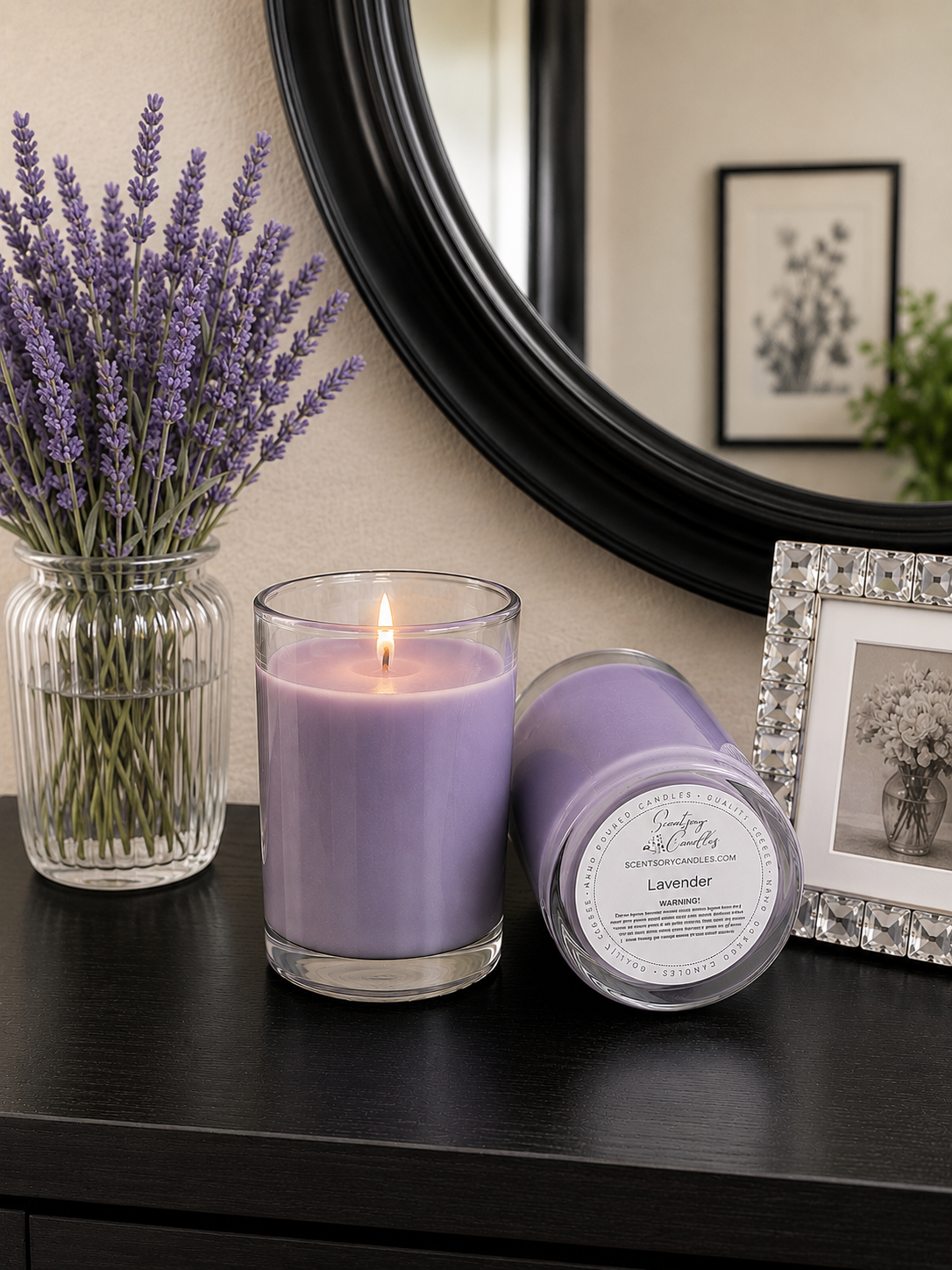 Lavender Candle