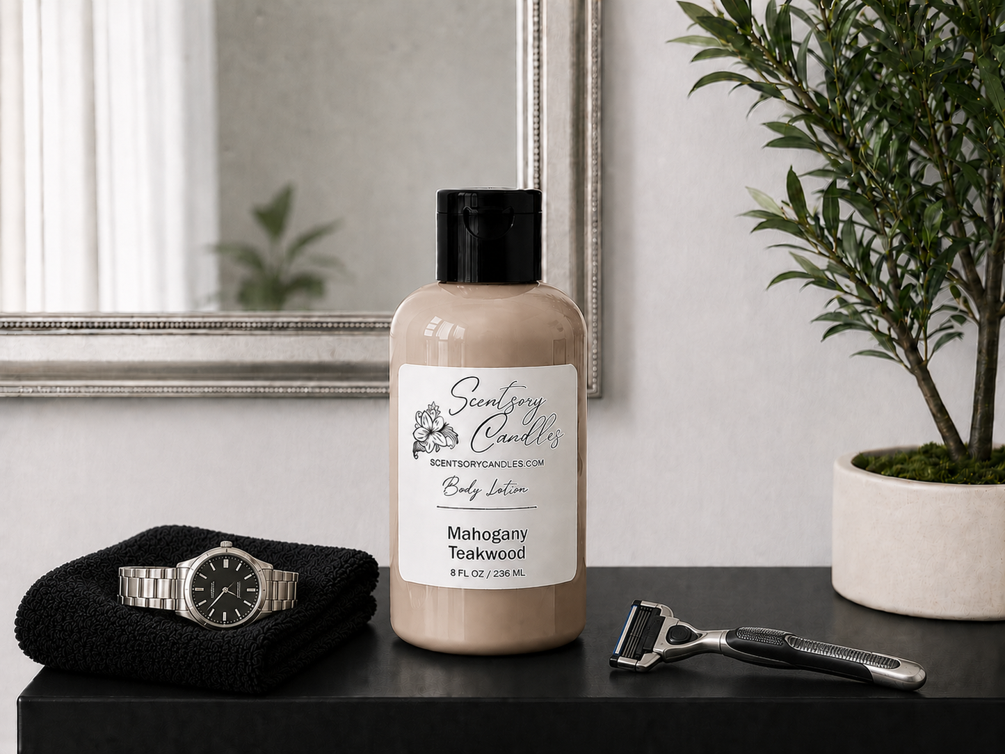 Mahogany Teakwood Lotion
