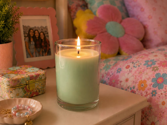 Green Clover and Aloe Candle