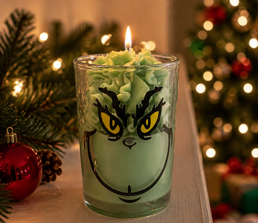 The Grinch Christmas Tree Candle