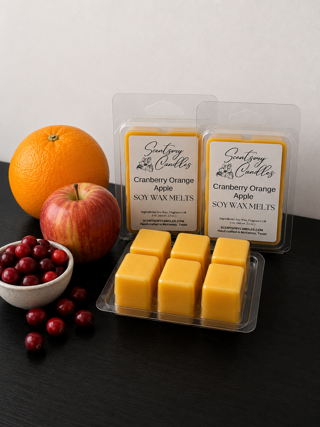 Orange Cranberry Apple Wax Melt
