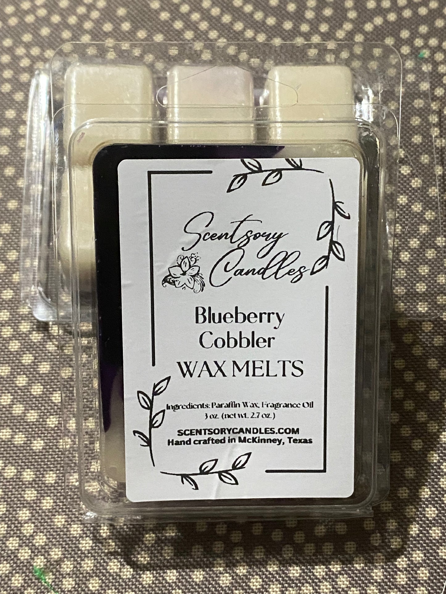 Blueberry Cobbler Wax Melt