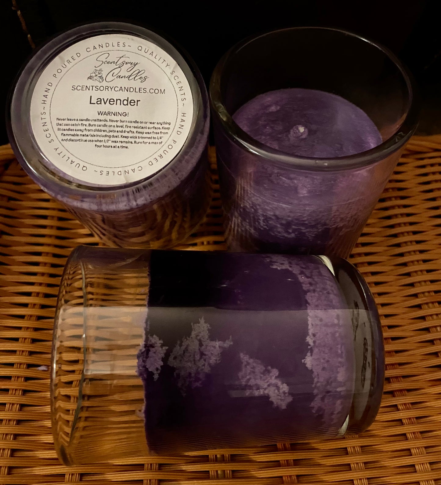 Lavender Candle