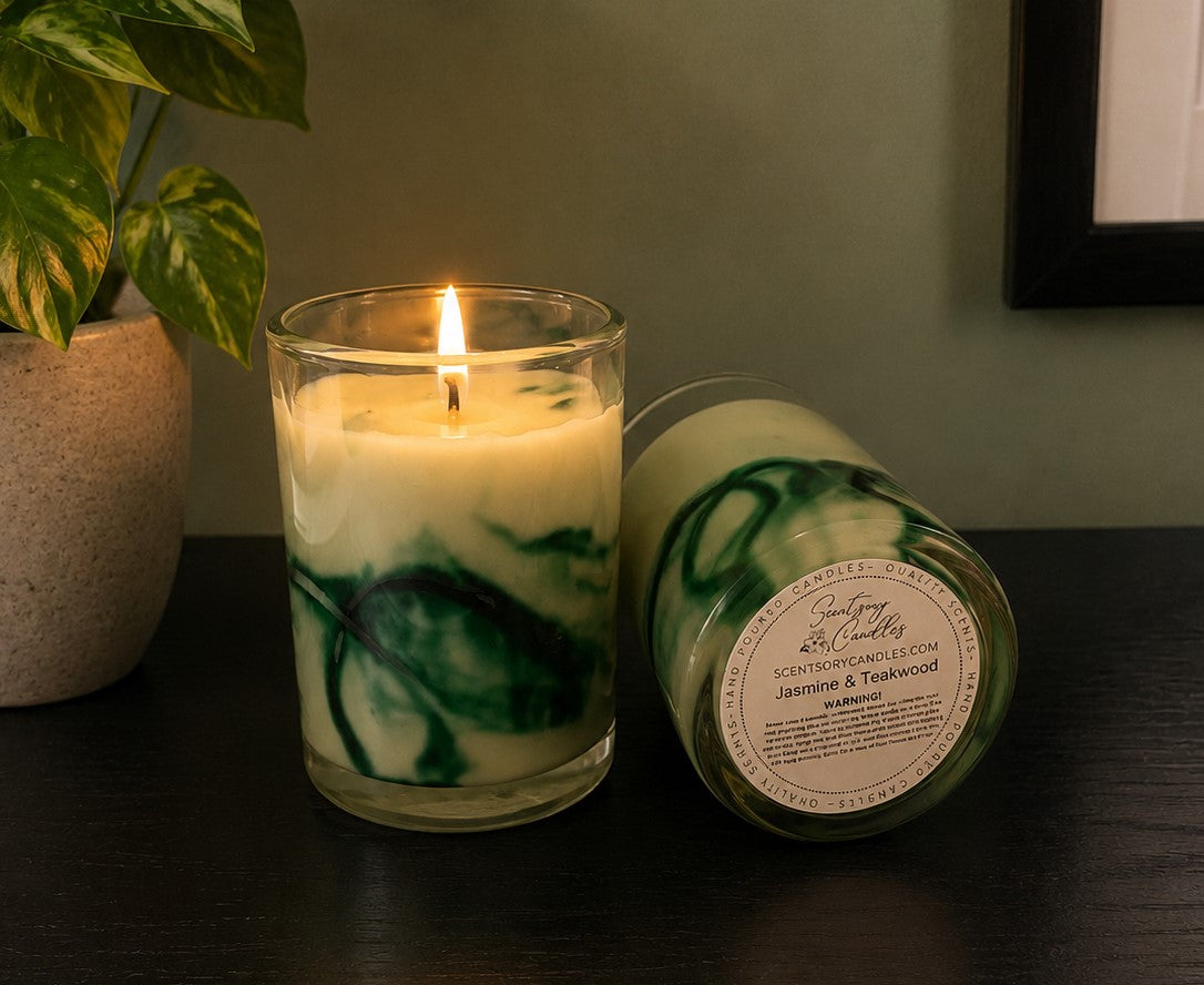 Jasmine and Teakwood Candle